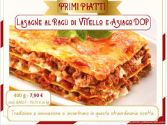 NATALE2023 Lasagne al Ragu di Vitello e Asiago DOP - NOVITA'